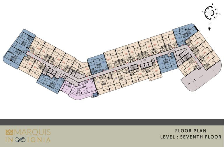 Marquis Insignia Residence 7th Floor Plan