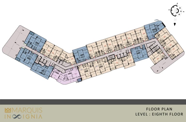 Marquis Insignia Residence 8th Floor Plan
