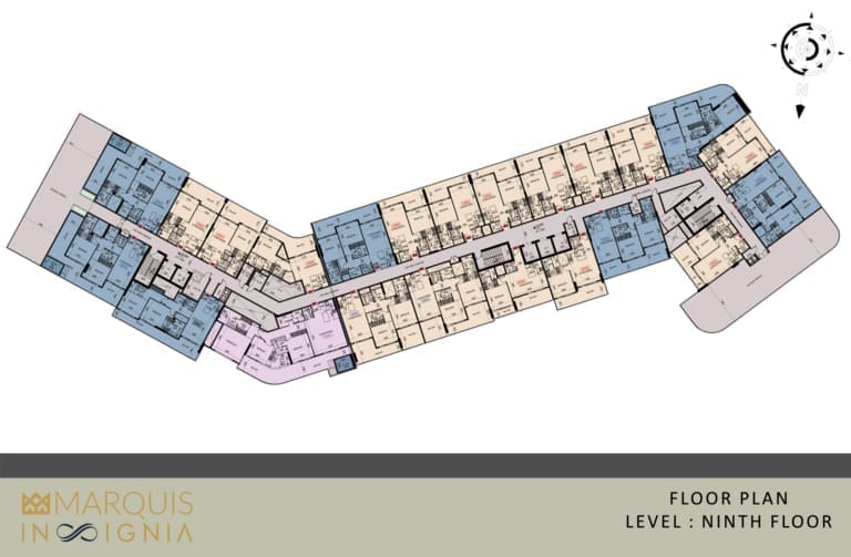 Marquis Insignia Residence 9th Floor Plan