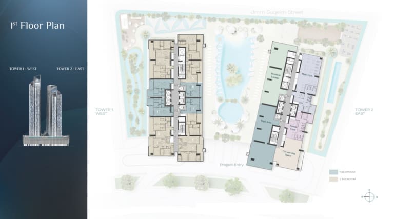 Skyhills Residence 1st Floor Plan