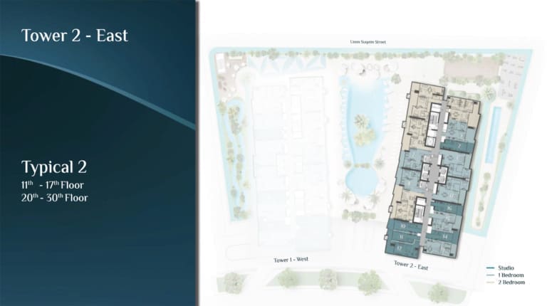 Skyhills Residence Typical 2 Floor Plan