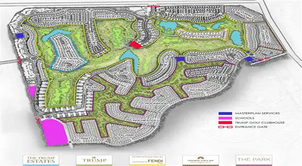 Damac Radisson Hotel Master Plan