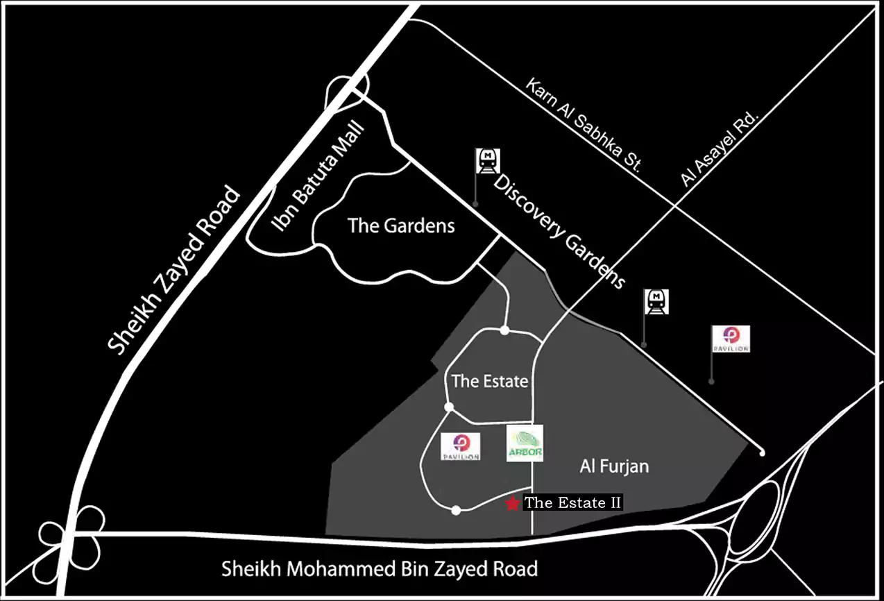 The Estate 2 at Al Furjan Master Plan