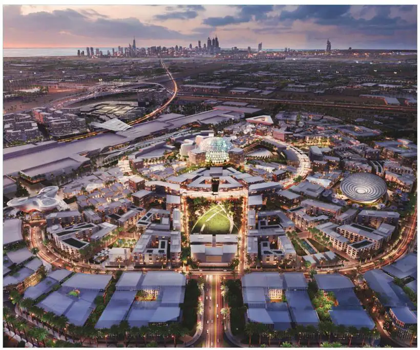 The Wings at Dubailand Master Plan