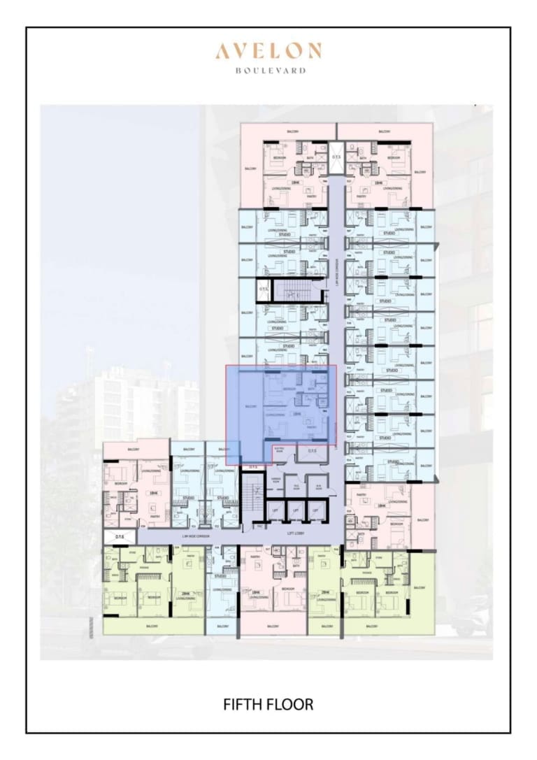 Avelon Boulevard 5th Floor Plan