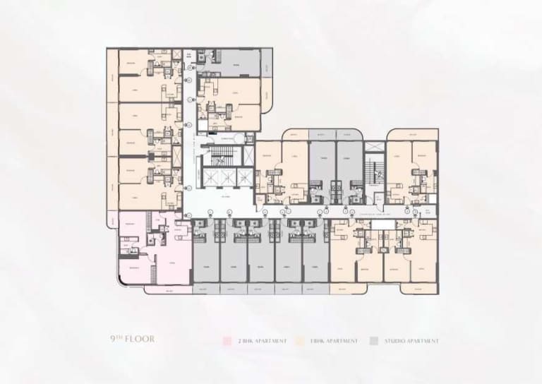 Pearl House 3 – 9th Floor Plan