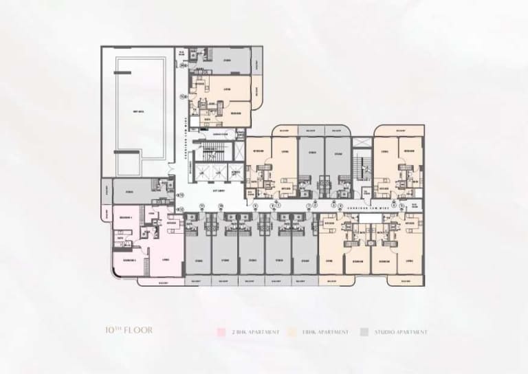 Pearl House 3 – 10th Floor Plan