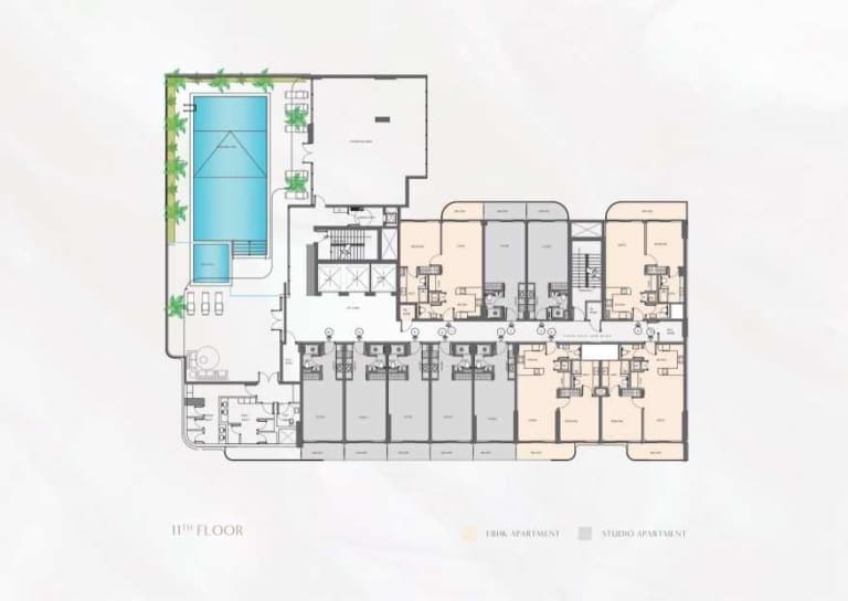 Pearl House 3 – 11th Floor Plan