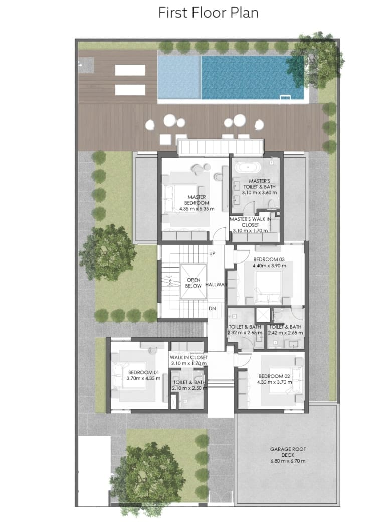 Sunrise Living First Floor Plan