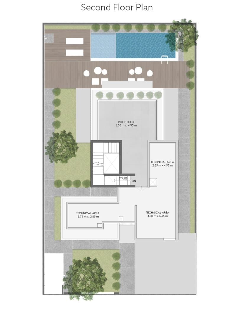 Sunrise Living Second Floor Plan