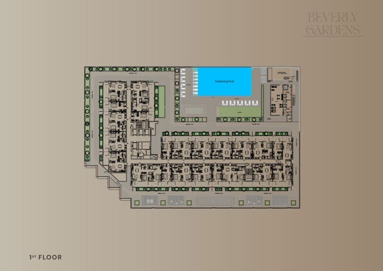 Beverly Gardens 1st Floor Plan
