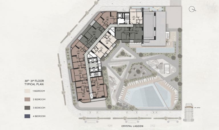 Claydon House 30 & 31 Floor Plan