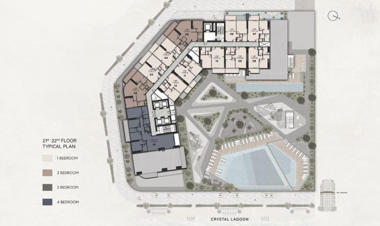 Claydon House 21 & 22 Floor Plan