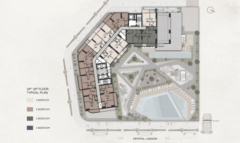 Claydon House 24 & 25 Floor Plan
