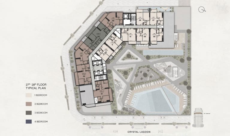 Claydon House 27 & 28 Floor Plan