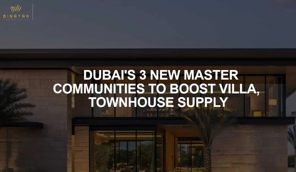 Dubai New Communities