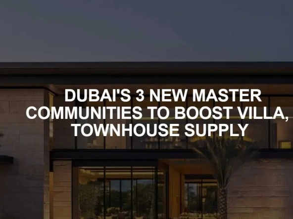 Dubai New Communities