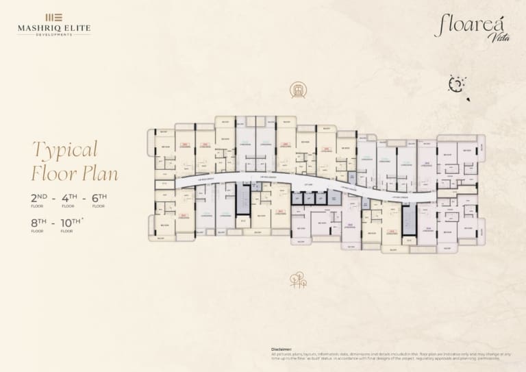 Floarea Vista 2, 4, 6, 8 & 10 Floor Plan