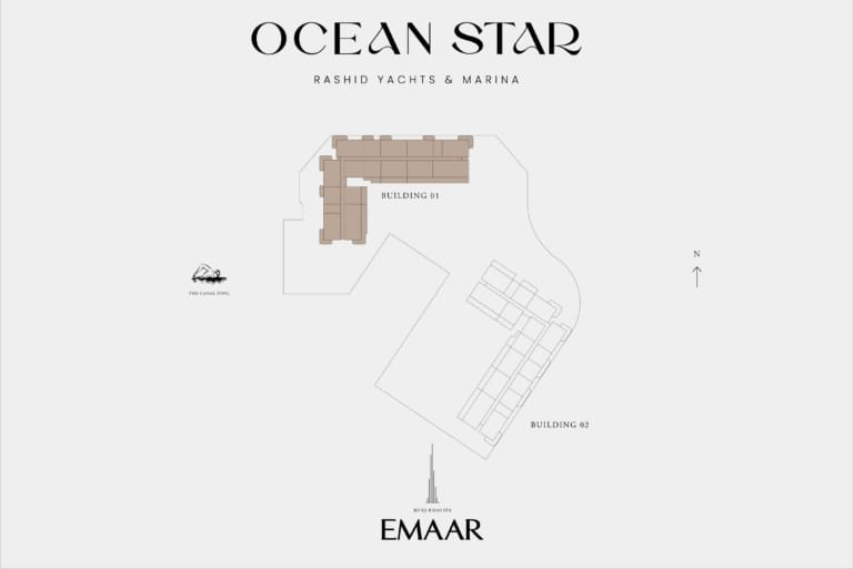 Emaar Ocean Star Building 1 Floor Plan