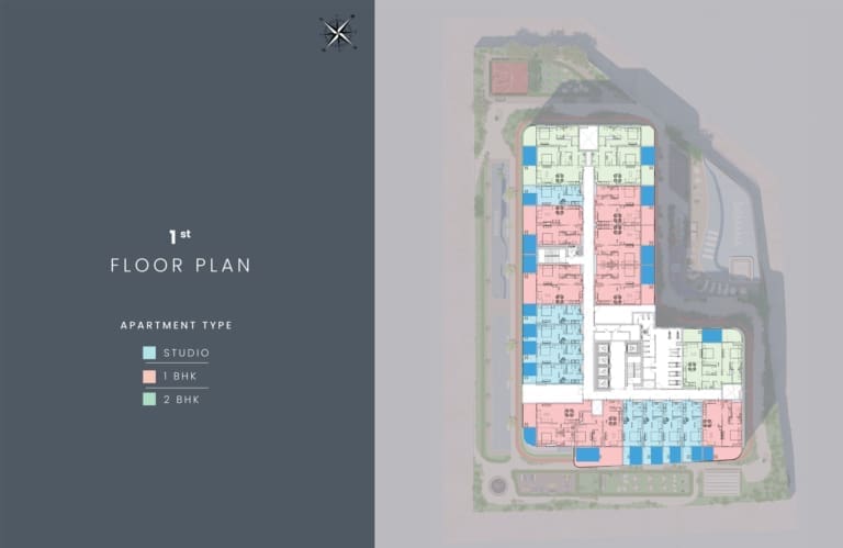 Samana Lake Views 1st Floor Plan