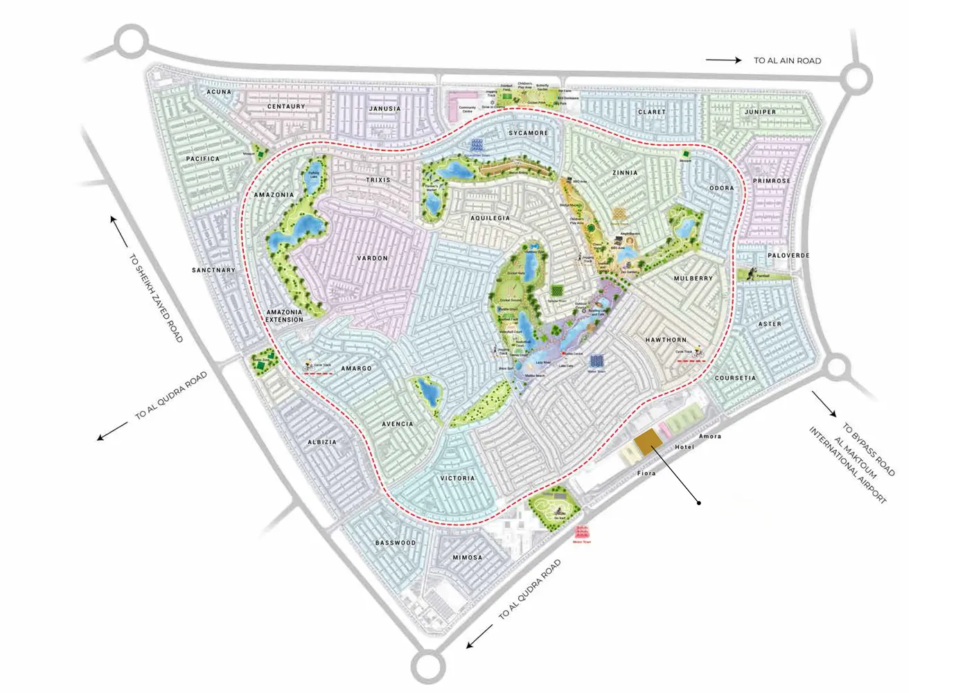 ELO 2 By Damac Master Plan