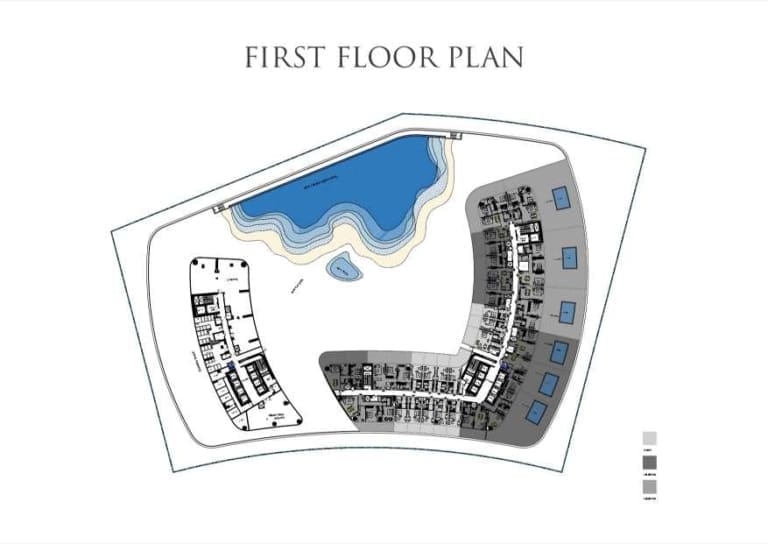 Binghatti Hills 1st Floor Plan