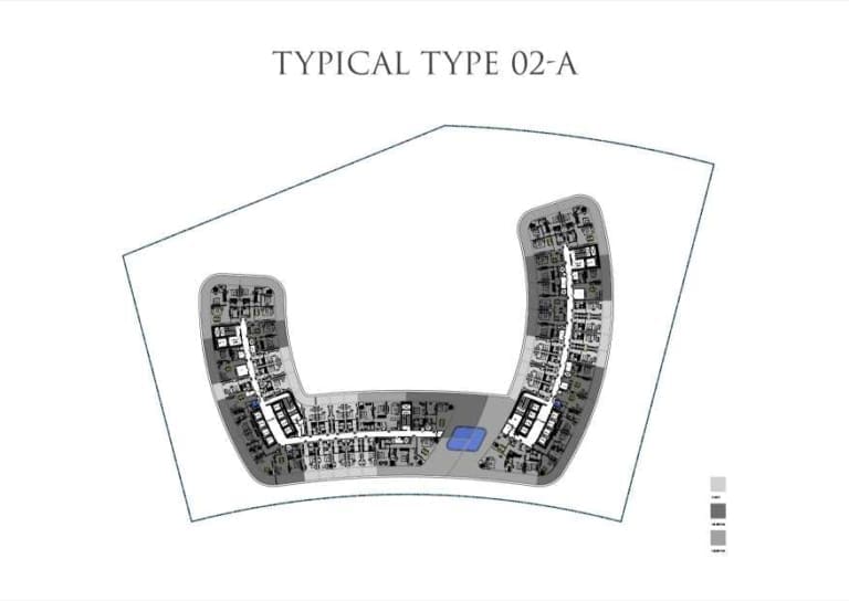 Binghatti Hills Typical Type 02-A Floor Plan