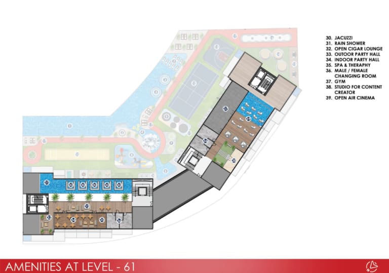 Diamondz by Danube Level 61 Floor Plan