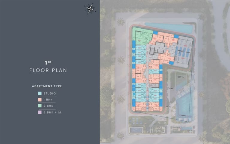 Samana Lake Views 2 – 1st Floor Plan