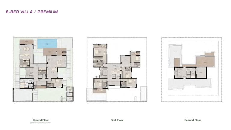 Athlon Residences 6 Bedroom Premium Villas Floor Plan