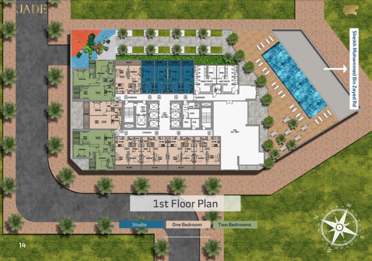 Jade Tower 1st Floor Plan