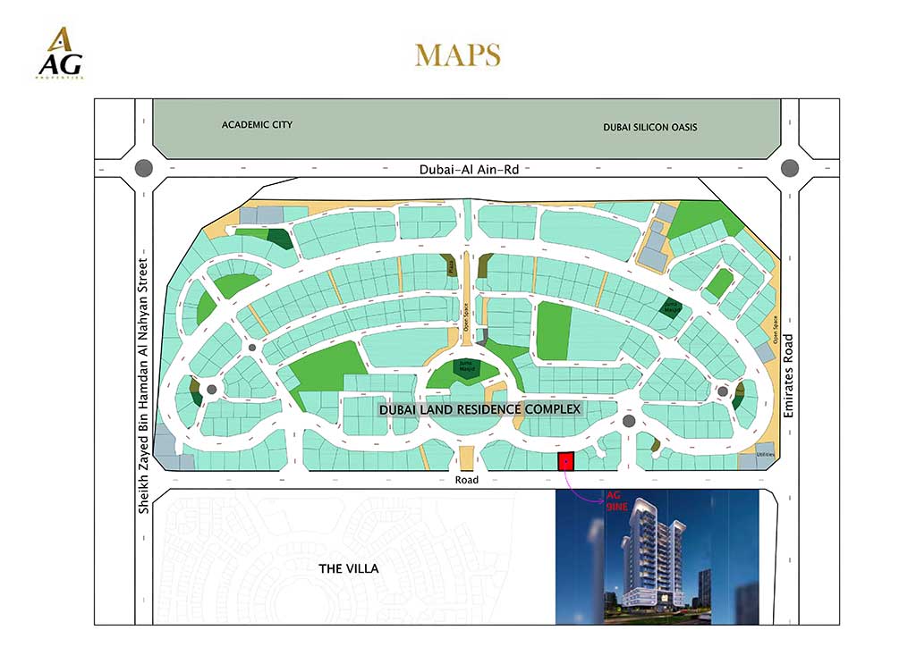AG 9ine Master Plan at Dubailand AG 9ine Master Plan at Dubailand