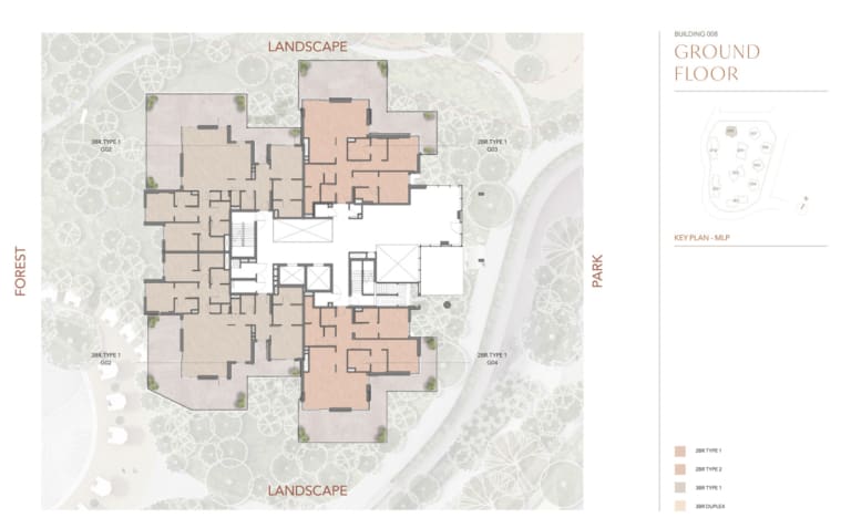 Cilia At Ghaf Woods Ground Floor Plan