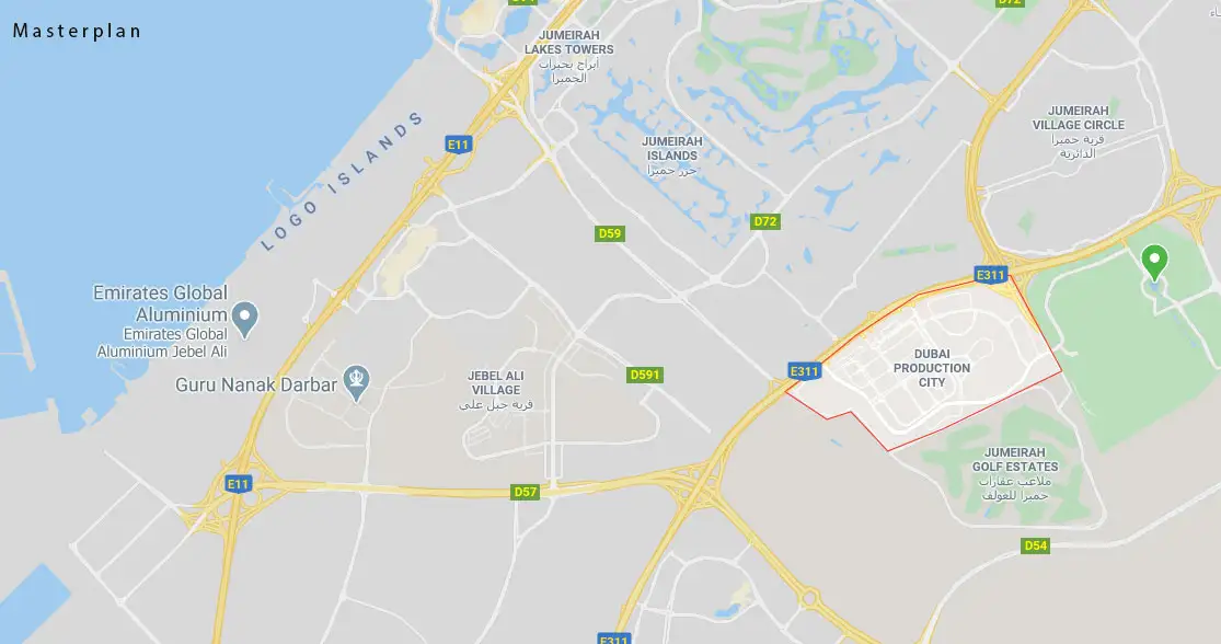 Damac Lakeside Master Plan