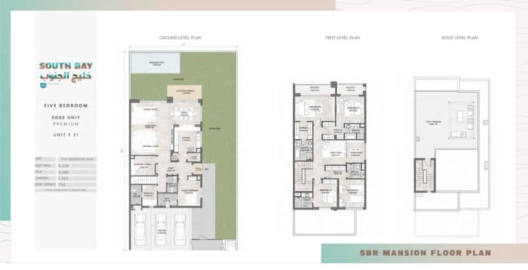 South Bay Premium 5 Bedroom Edge Unit 21 Floor Plan