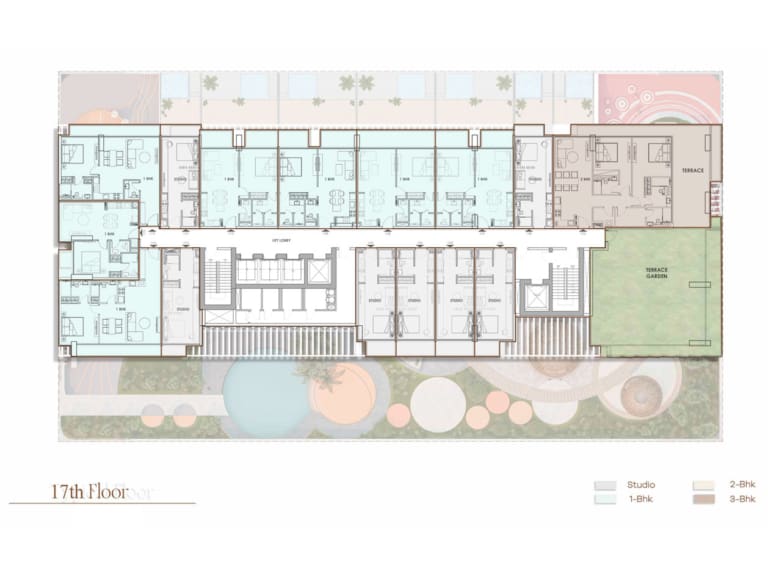 Legado Residence 17th Floor Plan