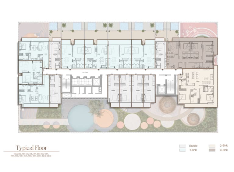 Legado Residence Typical Floor Plan