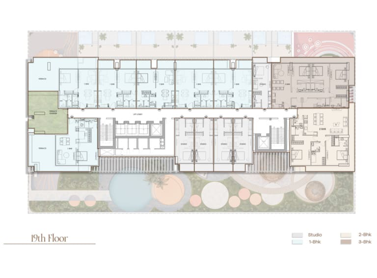 Legado Residence 19th Floor Plan
