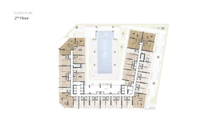 Binghatti Ghost 2nd Floor Plan