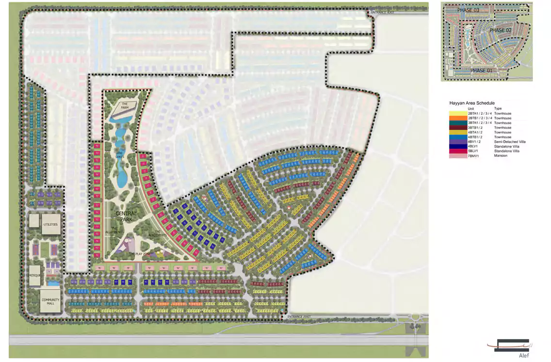 Hayyan at Sharjah Master Plan