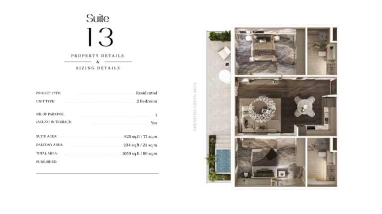 Interstellar Tower Suite 13 Floor Plan