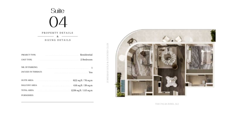 Interstellar Tower Suite 4 Floor Plan