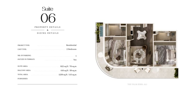 Interstellar Tower Suite 6 Floor Plan
