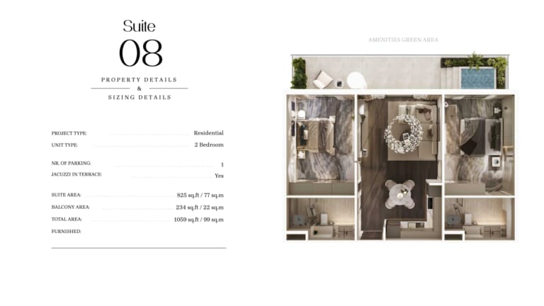 Interstellar Tower Suite 8 Floor Plan