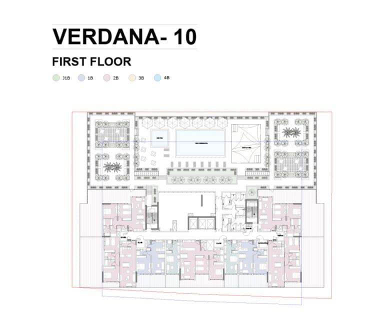 Verdana Residence 10 First Floor Plan
