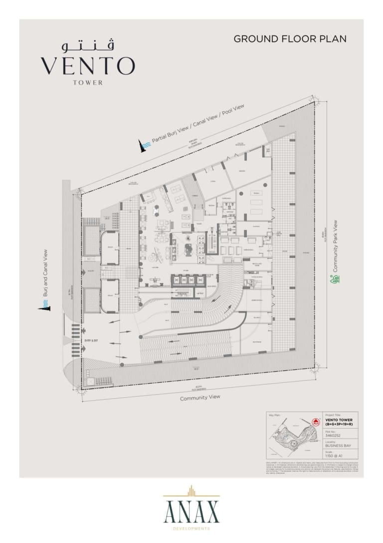 Vento Tower Ground Floor Plan