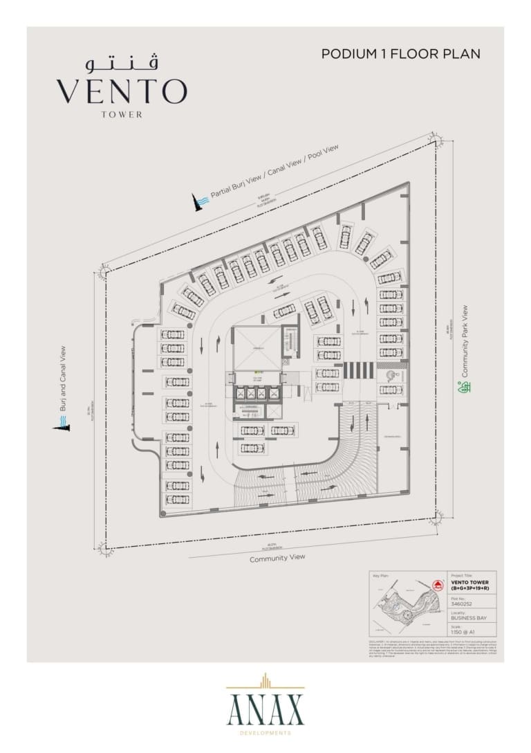 Vento Tower Podium 1 Floor Plan