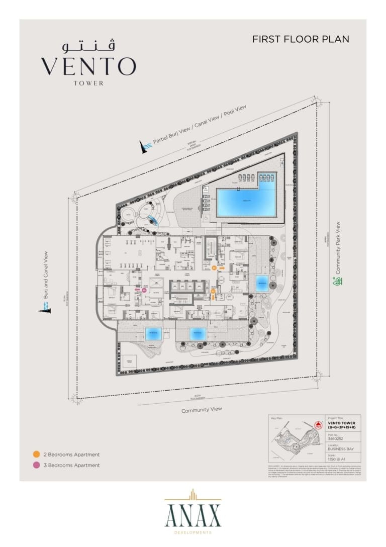 Vento Tower First Floor Plan
