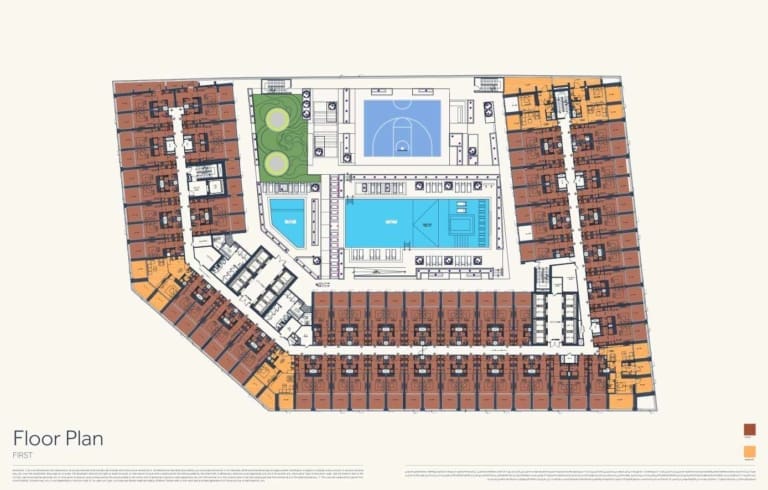 Binghatti Elite First Floor Plan