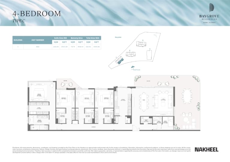 Bay Grove 4 Bedroom Type C Floor Plan